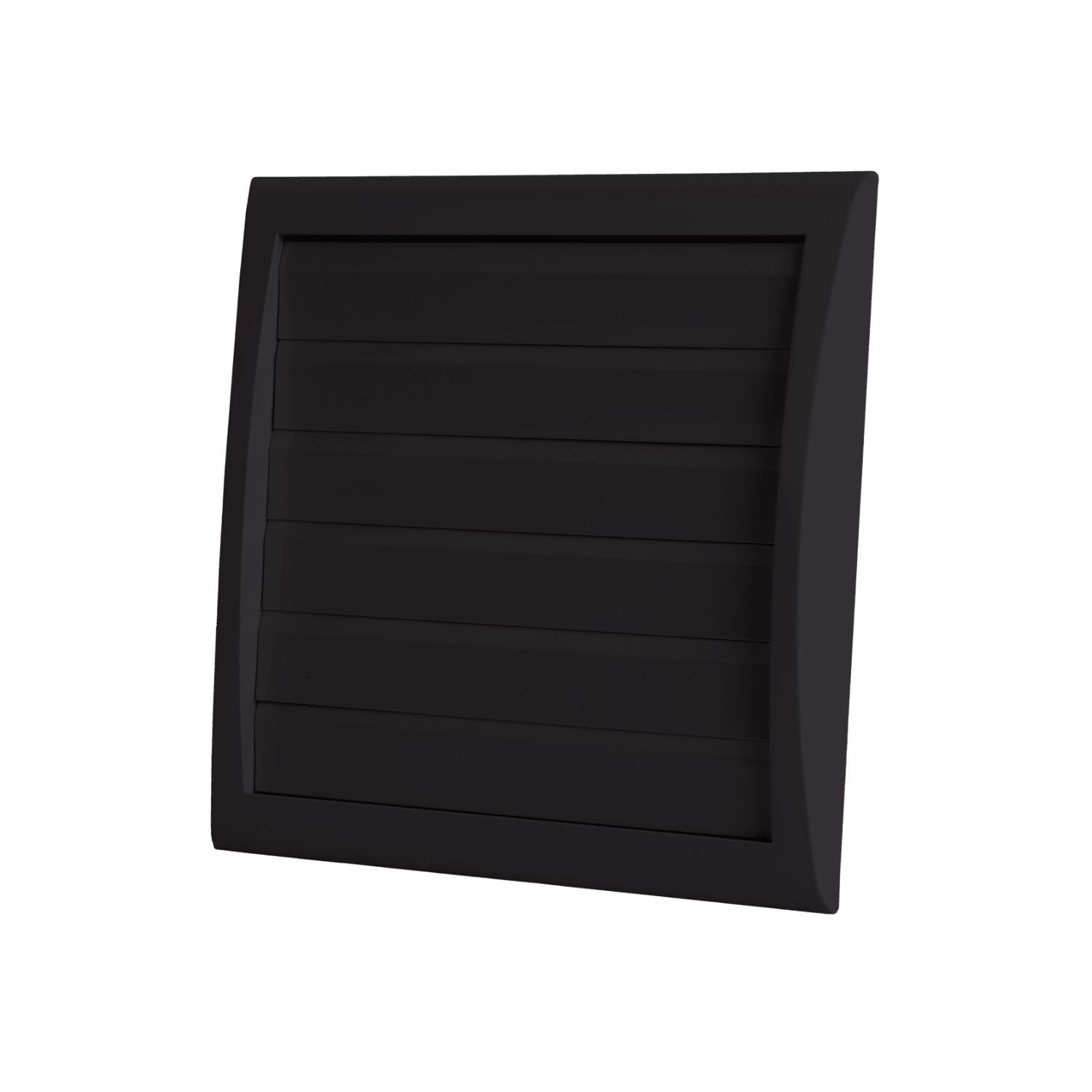 Flexit Lamellventil med Rund Stuss Svart / Ø100mm Flexit Baderomsvifte FL-118454