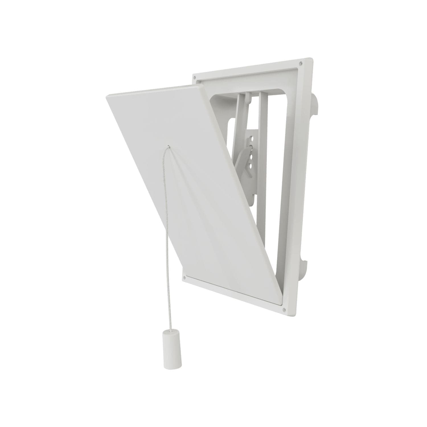 Flexit Plast Klaffventil Hvit / 100x150 mm Flexit FL-02022