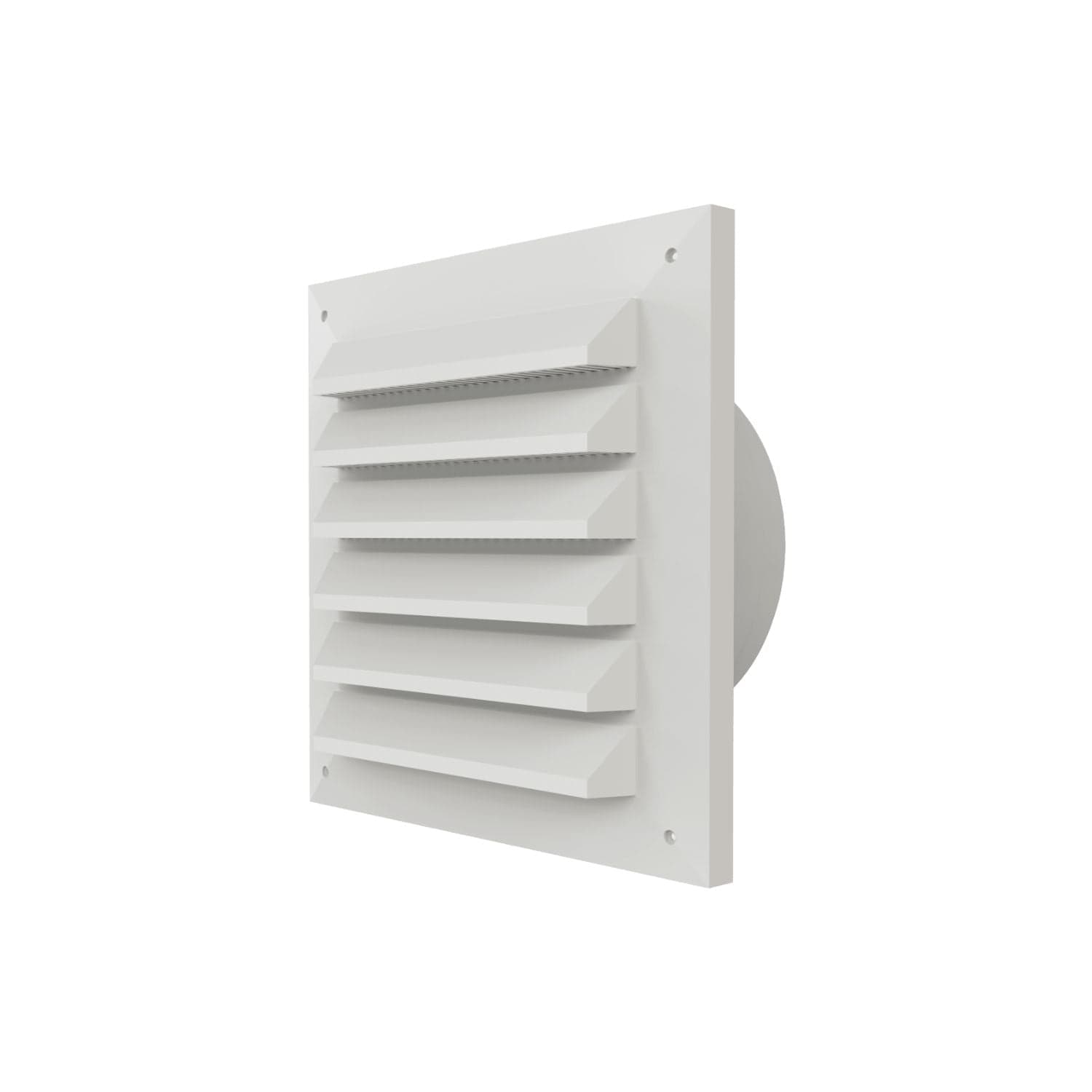 Flexit Sjalusirist Plast med Rund Stuss Hvit / Ø125mm Flexit FL-09159