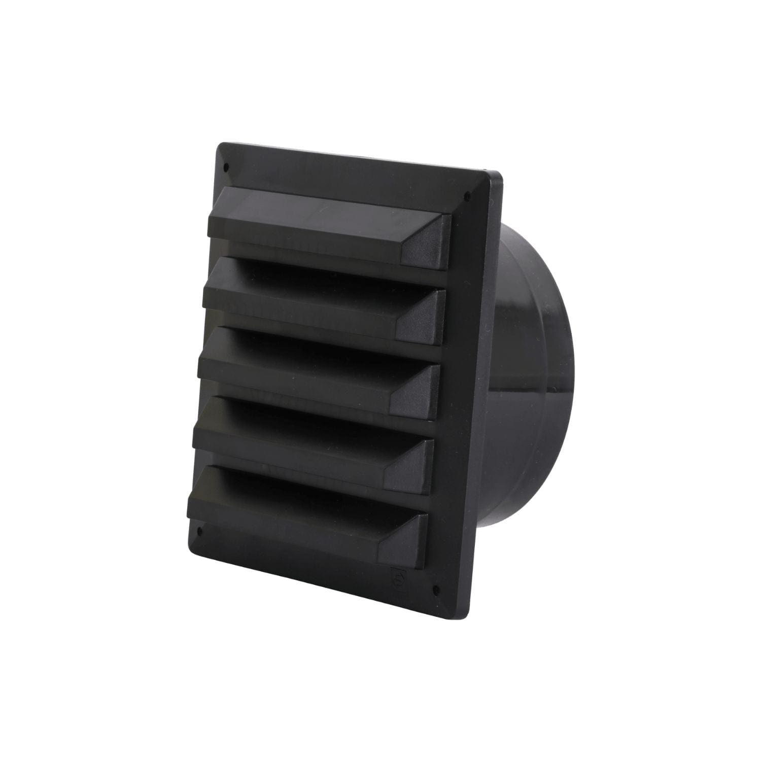 Flexit Sjalusirist Plast med Rund Stuss Svart / Ø100mm Flexit FL-117144