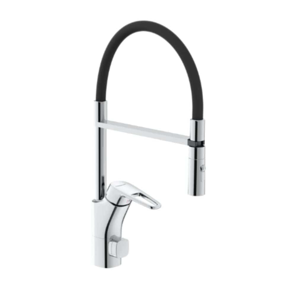 FM Mattsson Siljan FLEXI kjøkkenbatt høy fleksibel tut Krom / Ja FM Mattsson Kjøkkenarmatur GRO-4300999