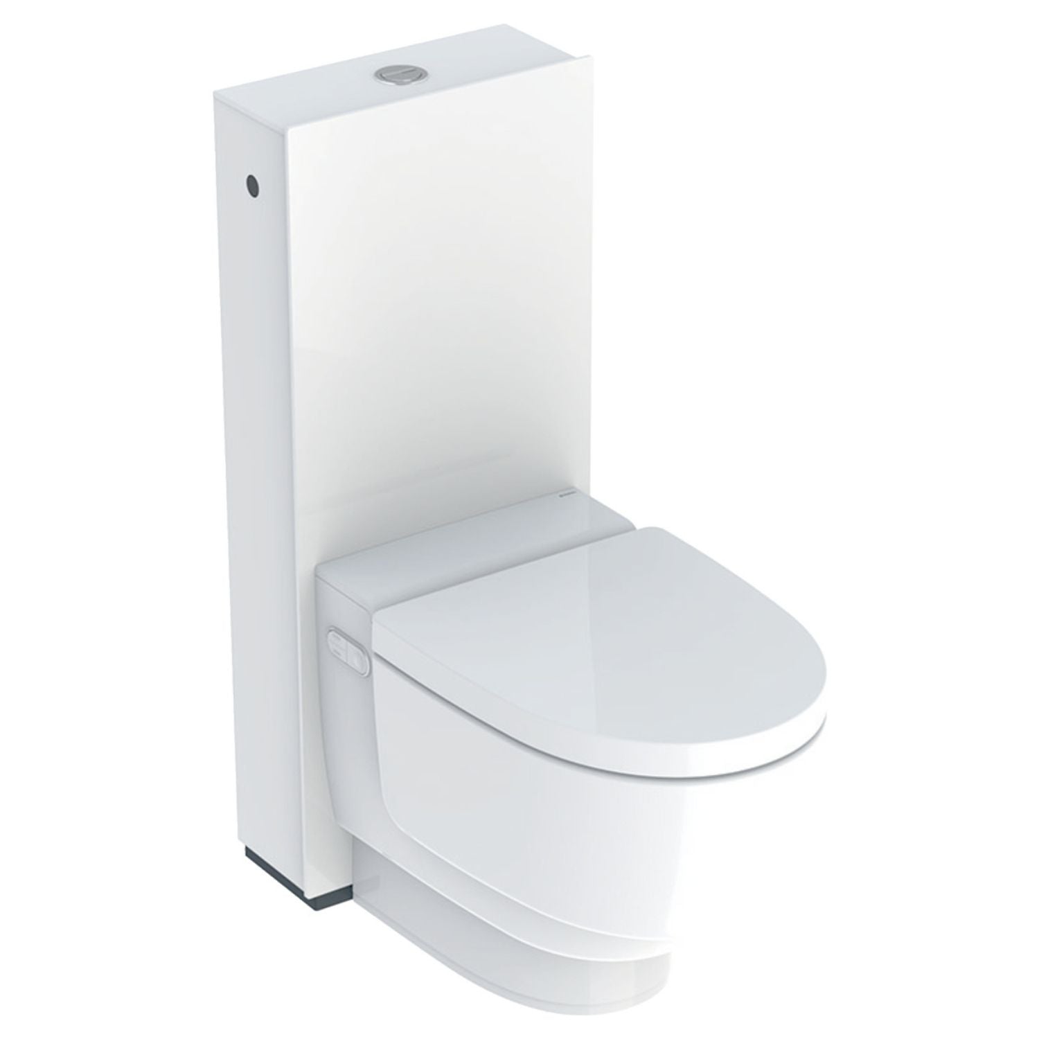 Geberit AquaClean Mera Classic Gulvstående dusjtoalett Glass hvit Geberit Dusjtoalett GE-1387228