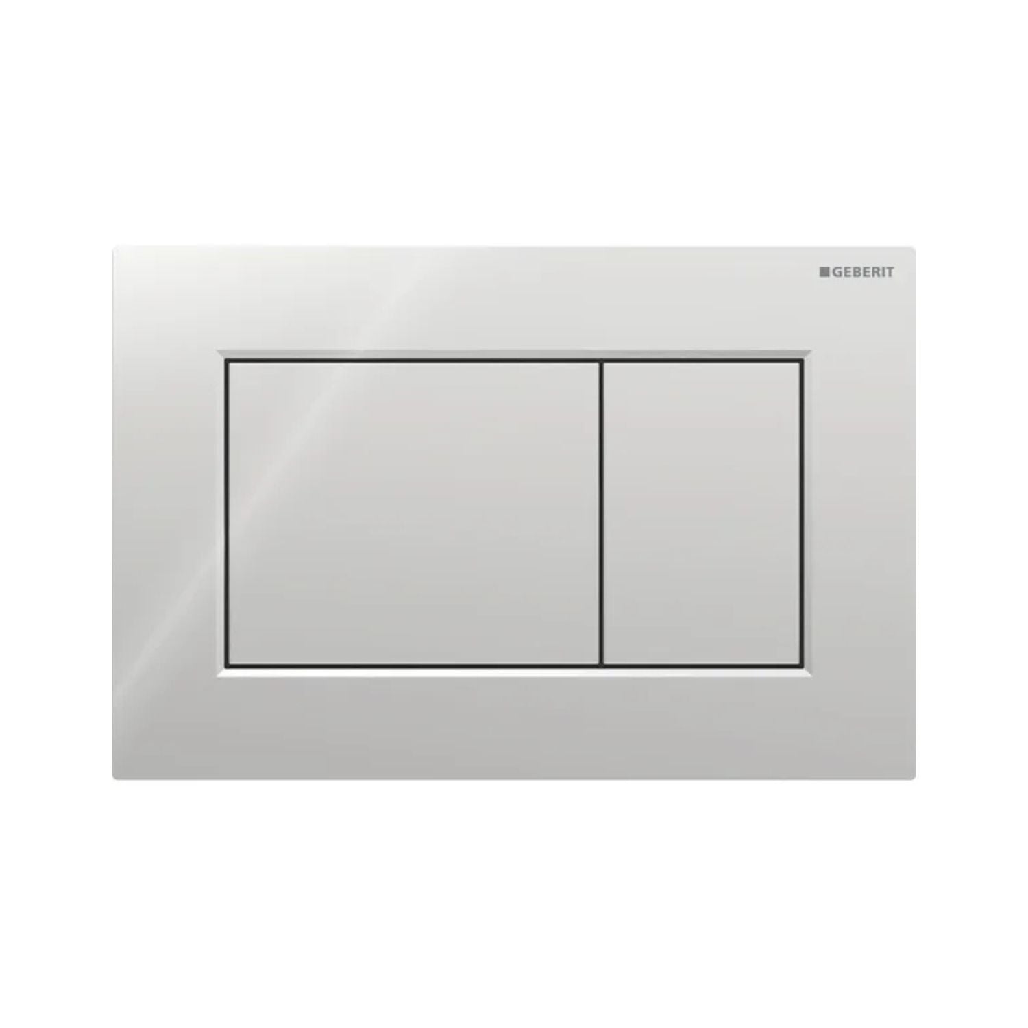 Geberit Sigma 01 Firkantet Betjeningsplate Krom Geberit Betjeningsplate og trykknapper GRO-1387327