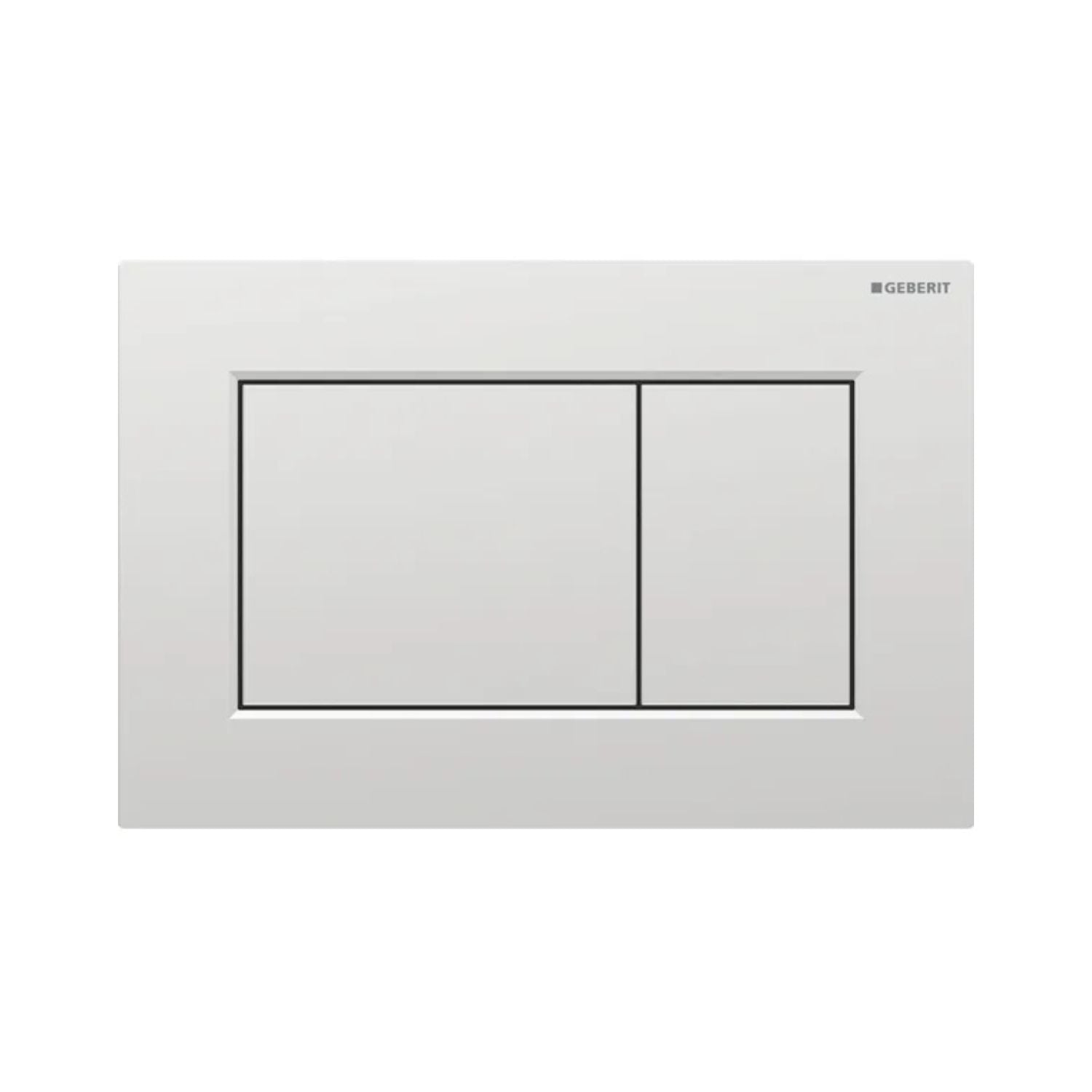 Geberit Sigma 01 Firkantet Betjeningsplate Matt krom Geberit Betjeningsplate og trykknapper GRO-1387329