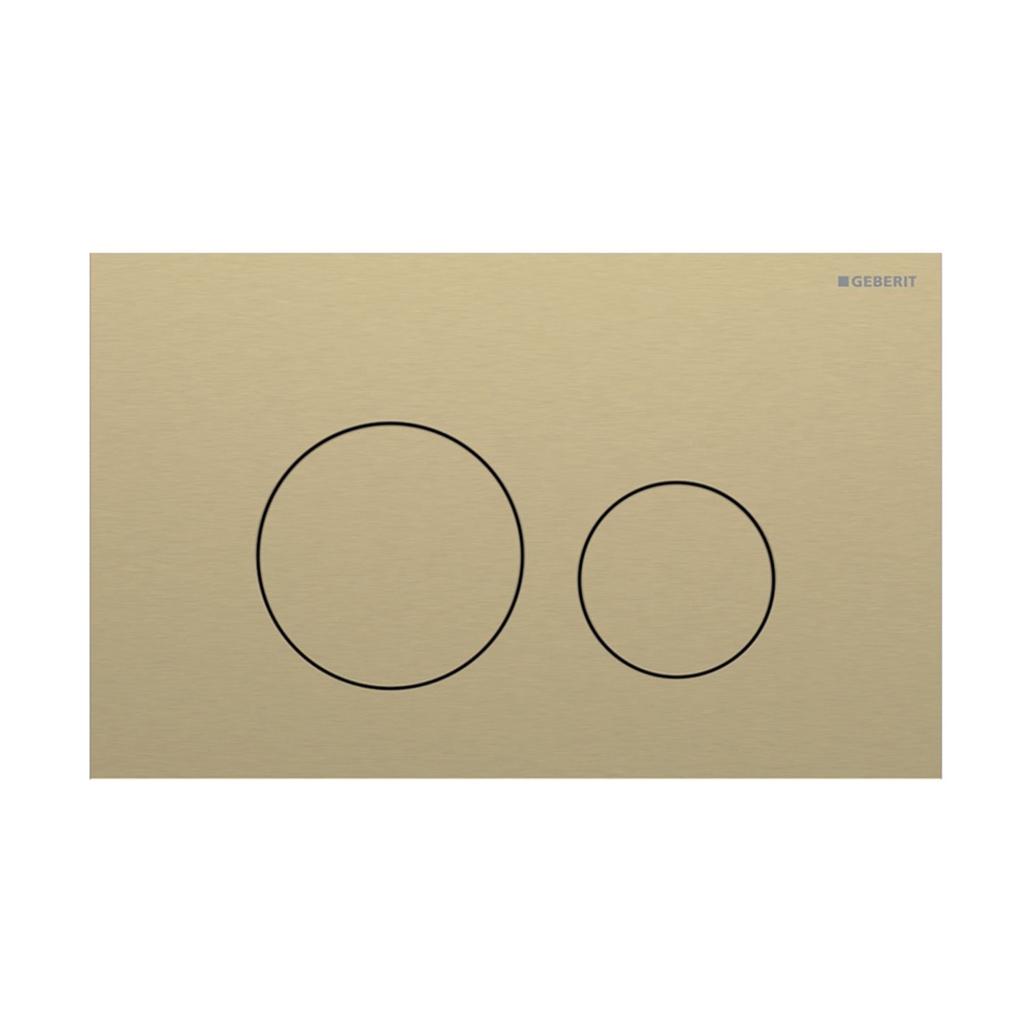 Geberit Sigma 40 Rund Betjeningsplate Messing Geberit Betjeningsplate og trykknapper GRO-1387347