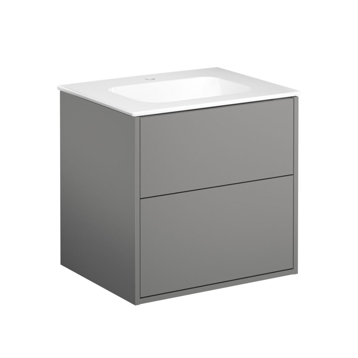 Gustavsberg Artic Møbelpakke Askegrå / 60cm Gustavsberg Møbelpakke bad GRO-GB71ACVU60TL01