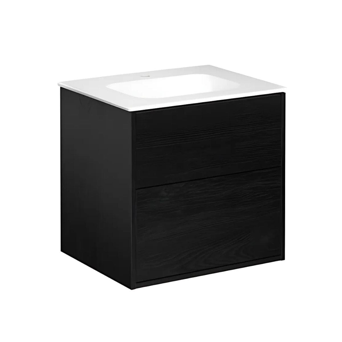 Gustavsberg Artic Møbelpakke Svart ask / 60cm Gustavsberg Møbelpakke bad GRO-GB71ACVU60TK01