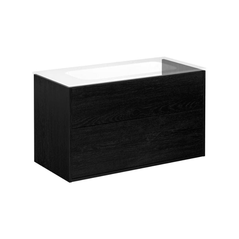 Gustavsberg Artic Servantskap uten servant Svart ask / 100cm Gustavsberg Servantskap GRO-7031857