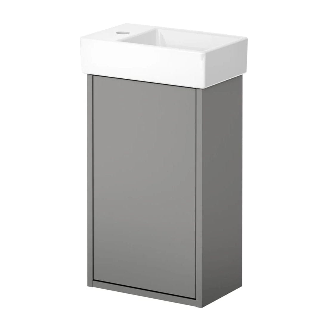 Gustavsberg Artic Small Møbelpakke Askegrå / Høyre Gustavsberg Møbelpakke bad GRO-GB71ACVC34TL01R