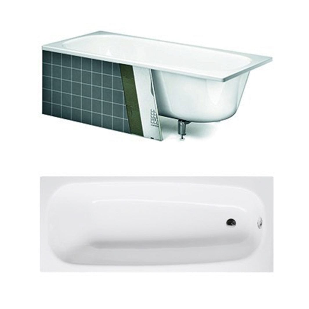 Gustavsberg Badekar 2941 Innbygging 140-170 170cm Gustavsberg Firkantet badekar GRO-6030249