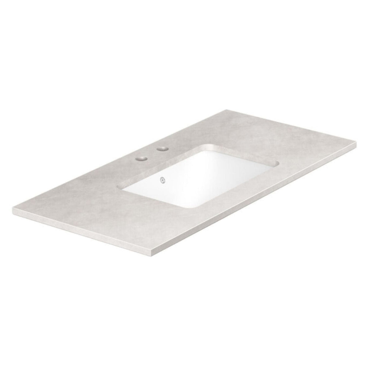 Gustavsberg Ducentic Benkeplate Grey / 100cm dobbel Gustavsberg Benkeplate bad GRO-GB71DCWT10SG12