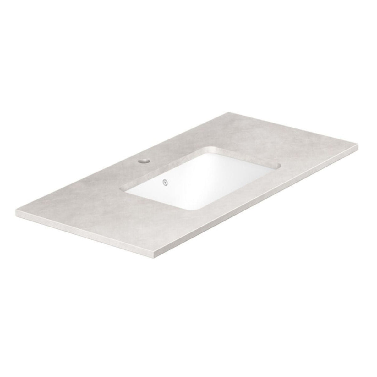 Gustavsberg Ducentic Benkeplate Grey / 100cm Gustavsberg Benkeplate bad GRO-GB71DCWT10SG11