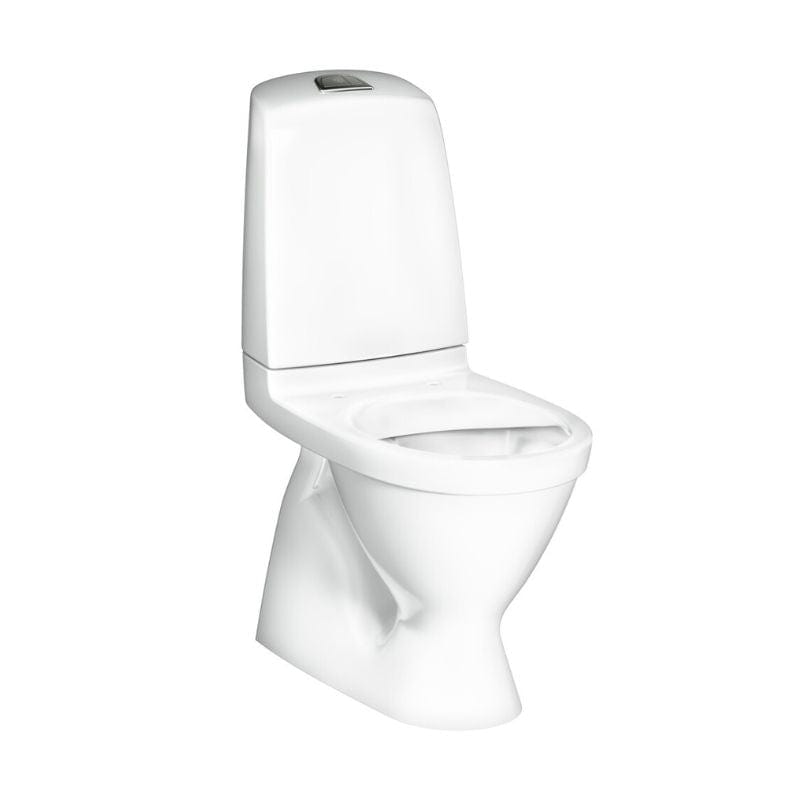 Gustavsberg Nautic 1500 Toalett HF - skjult s-lås Hvit Gustavsberg Gulvstående toalett GRO-6023043