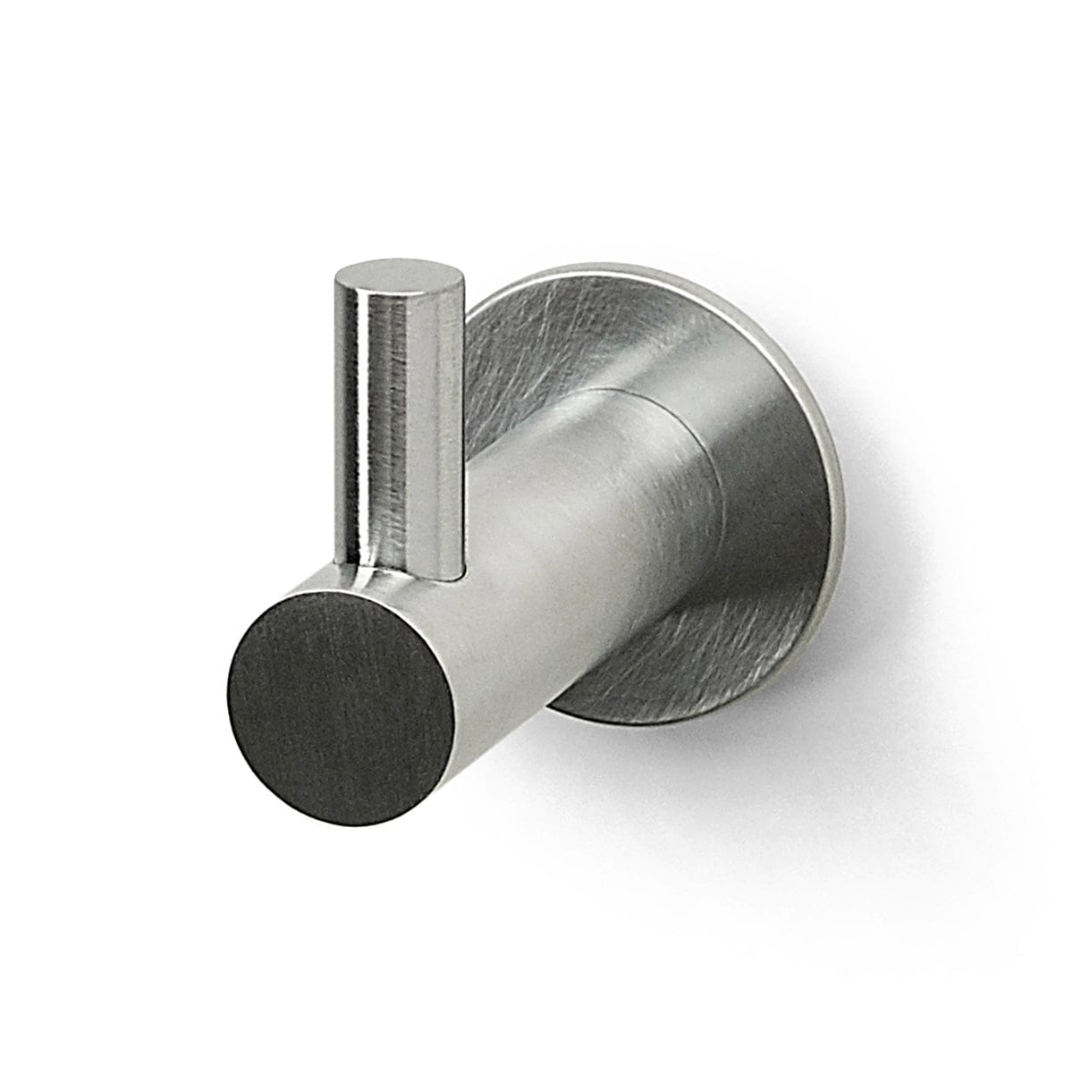 Habo 1366 Enkel Krok Børstet krom Habo Knagger HA-13298