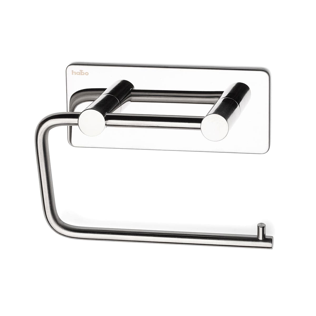 Habo Angle Toalettpapirholder Selvklebende Polert rustfritt Habo HA-100388