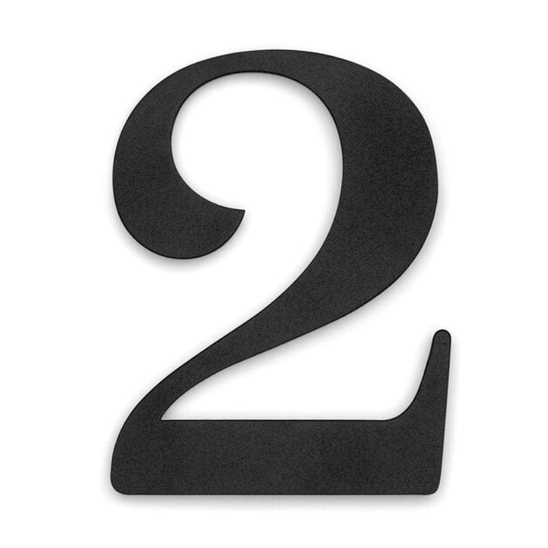 Habo Century Husnummer H11.4cm Svart / 2 Habo Husnummer HA-30684