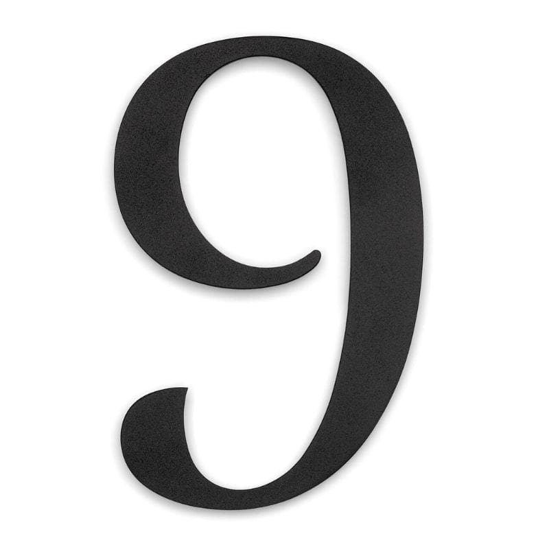 Habo Century Husnummer H11.4cm Svart / 9 Habo Husnummer HA-30691