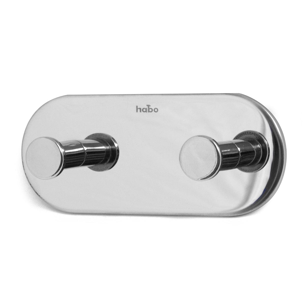 Habo Gentle Dobbel Krok Selvklebende Polert rustfritt Habo Knagger HA-100364