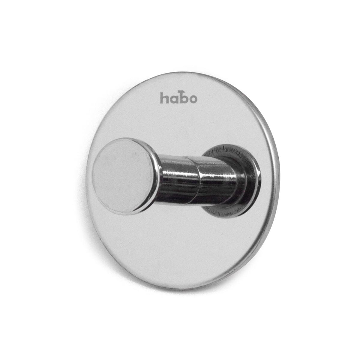 Habo Gentle Enkel Krok Selvklebende Polert rustfritt Habo Knagger HA-100361