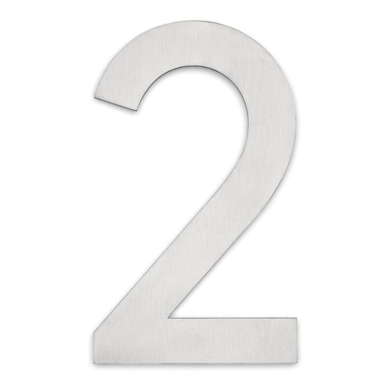 Habo Home Husnummer H21cm Rustfritt / 2 Habo Husnummer HA-30742