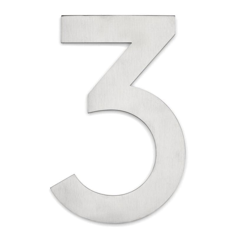 Habo Home Husnummer H21cm Rustfritt / 3 Habo Husnummer HA-30743