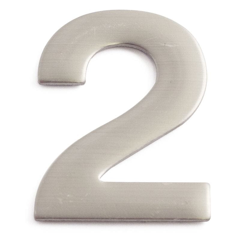 Habo Husnummer H5cm Rustfritt / 2 Habo Husnummer HA-16934