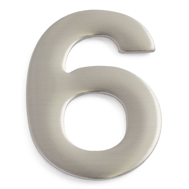 Habo Husnummer H5cm Rustfritt / 6 Habo Husnummer HA-16938