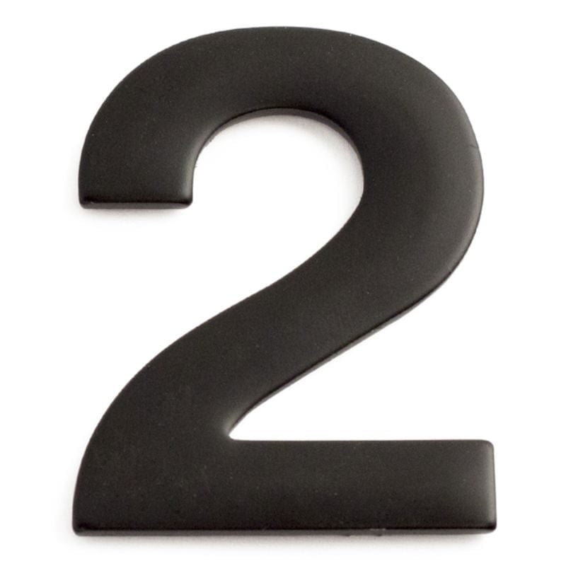 Habo Husnummer H5cm Svart / 2 Habo Husnummer HA-16896