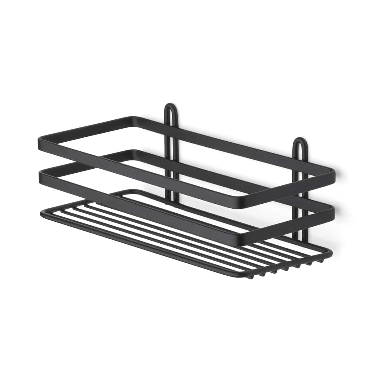 Habo Lunaria Dusjkurv enkel Svart Habo Dusjhylle HA-30042