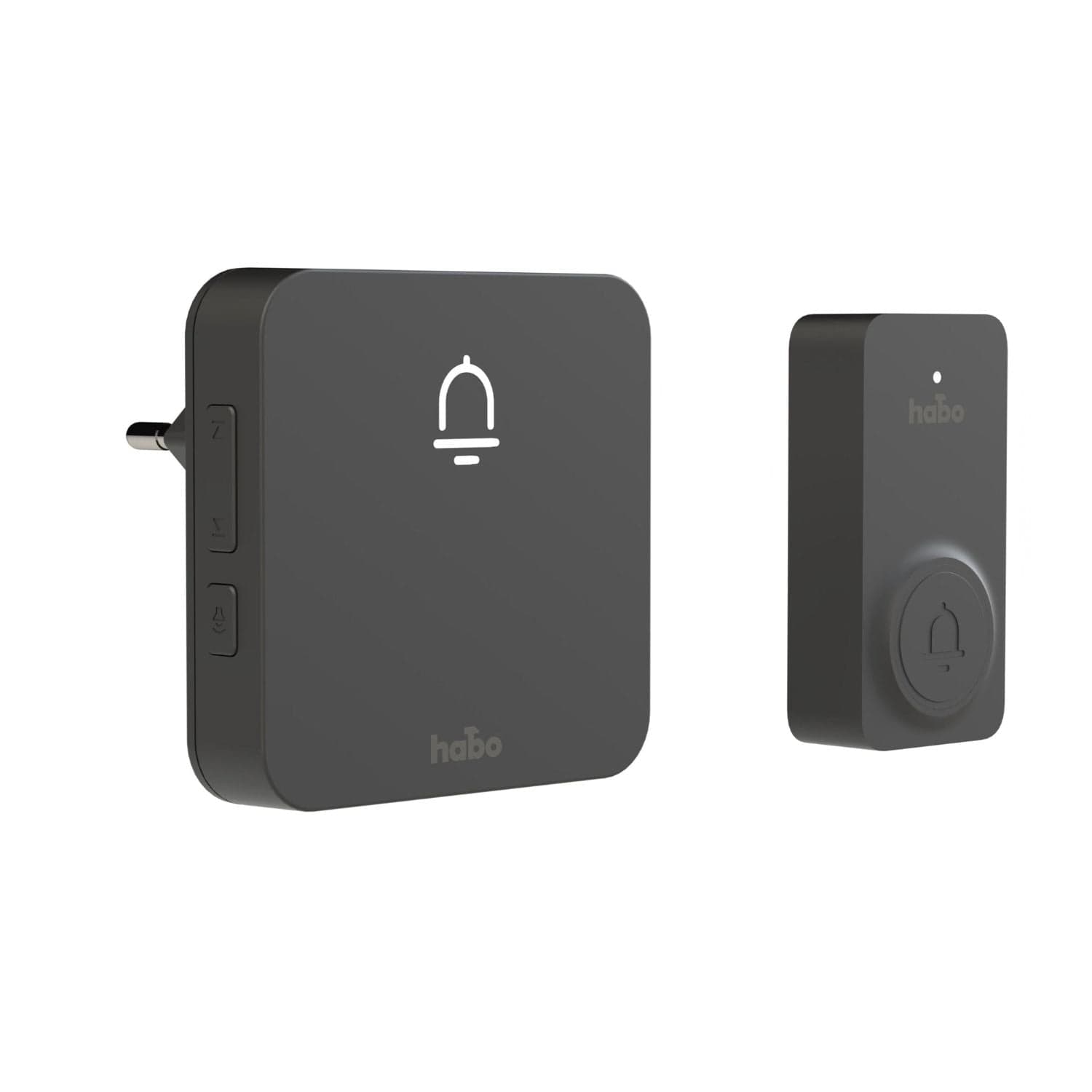 Habo Nordic Ringeklokke Hvit Habo Dørhåndtak HA-31184