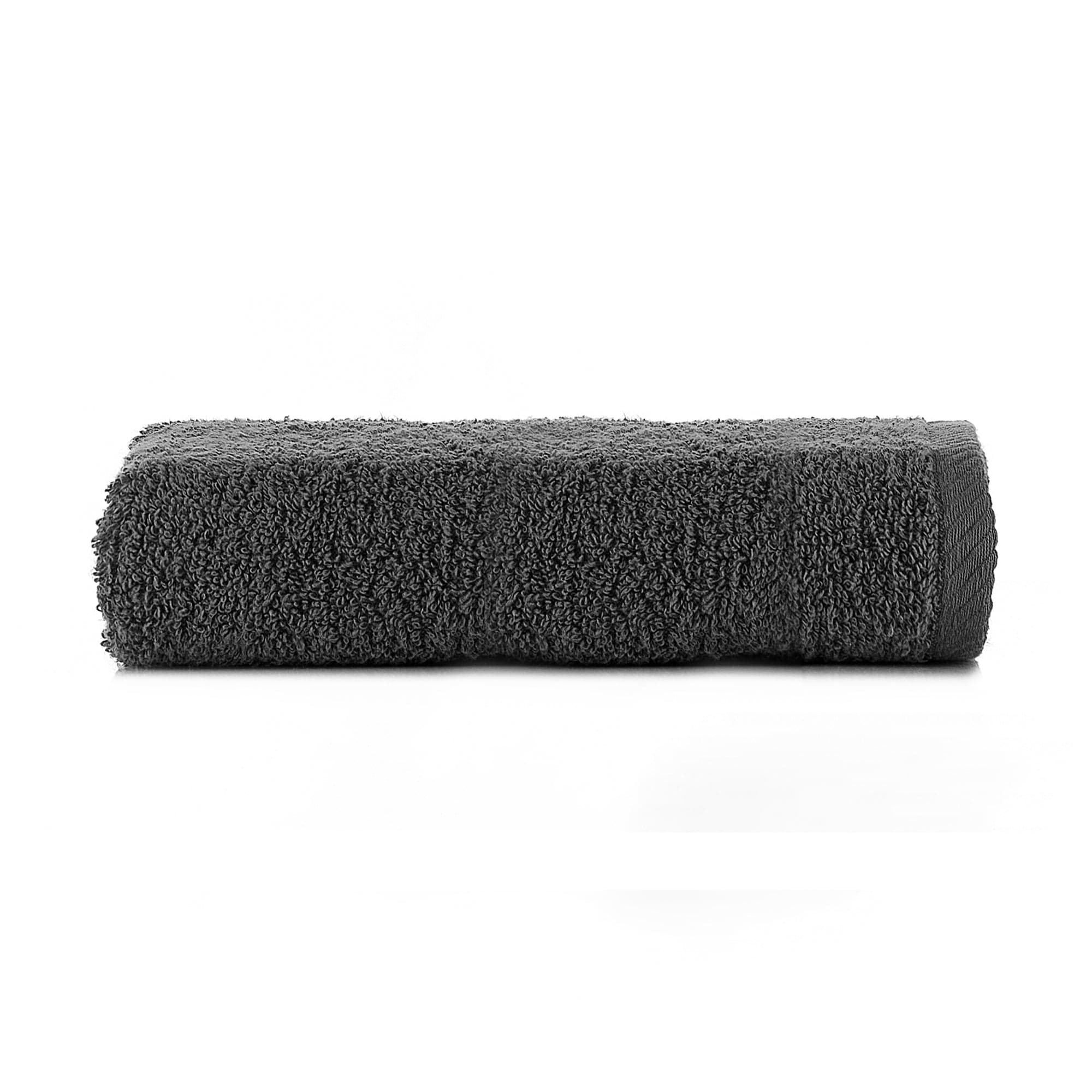 HeiHus FLUFFY badehåndkle L 70x140cm Mørk grå / Enkel L HeiHus Håndklær HH-TFYDGY070140