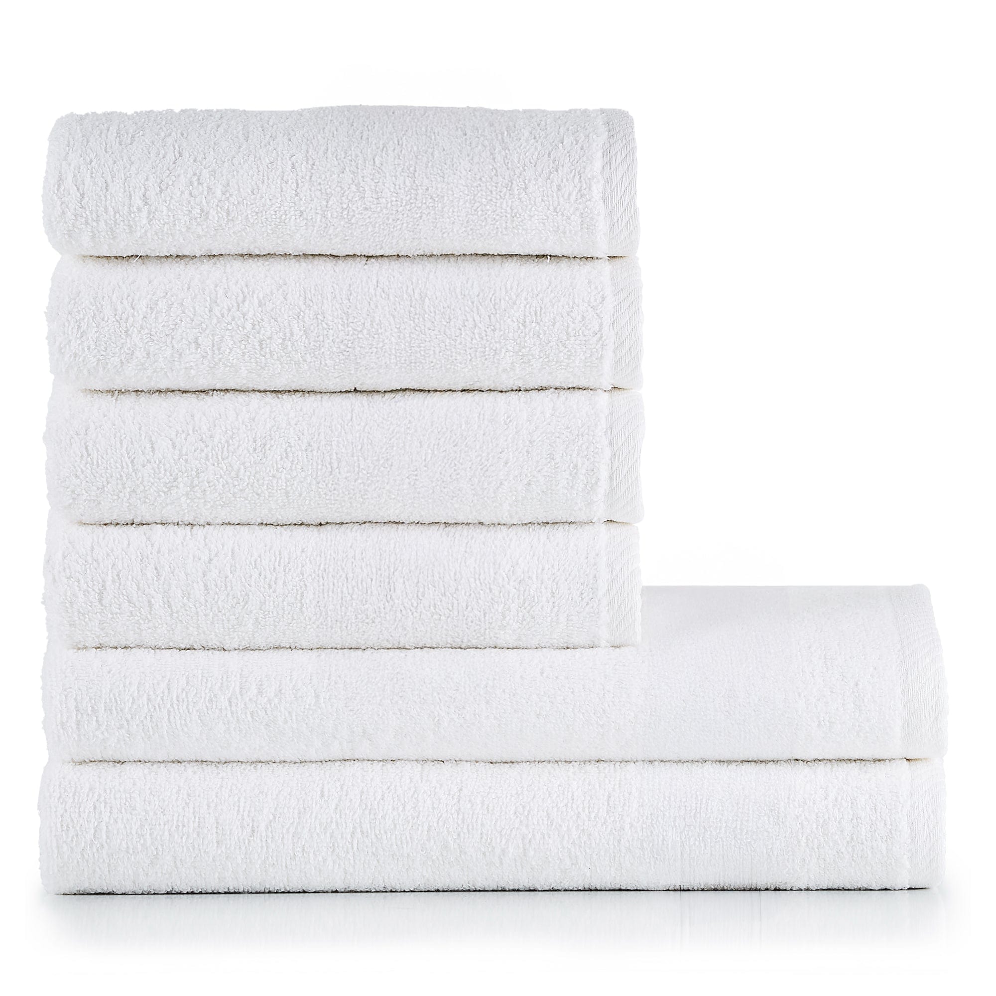 HeiHus FLUFFY Håndklepakke Premium hvit / 6-pakning (2XL+4L) HeiHus Håndklesett BUN-TFYWH3PAK