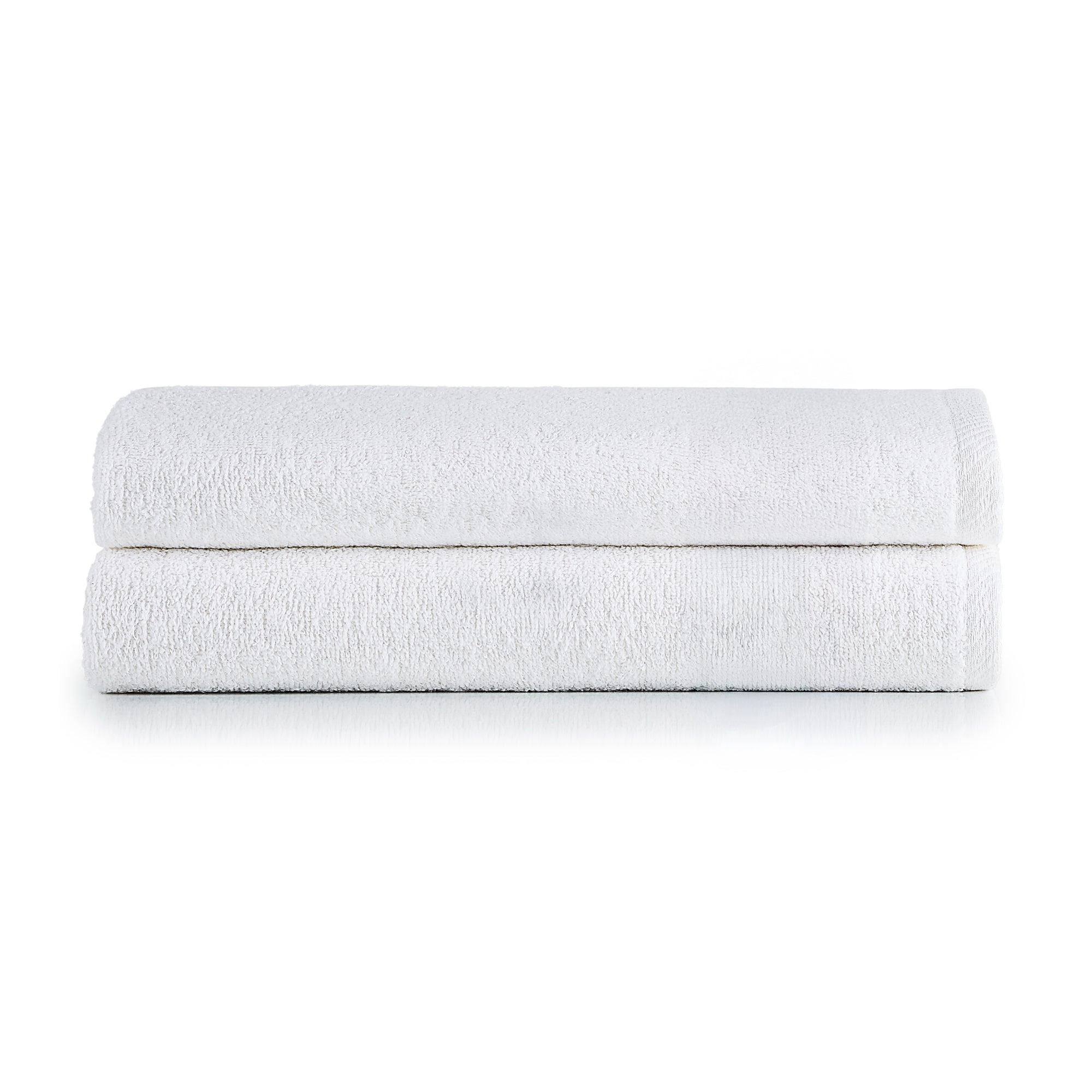 HeiHus FLUFFY strandhåndkle XL 100x180cm Premium hvit / 2-pakning (2XL) HeiHus Strandhåndkle BUN-2TFYWH100180