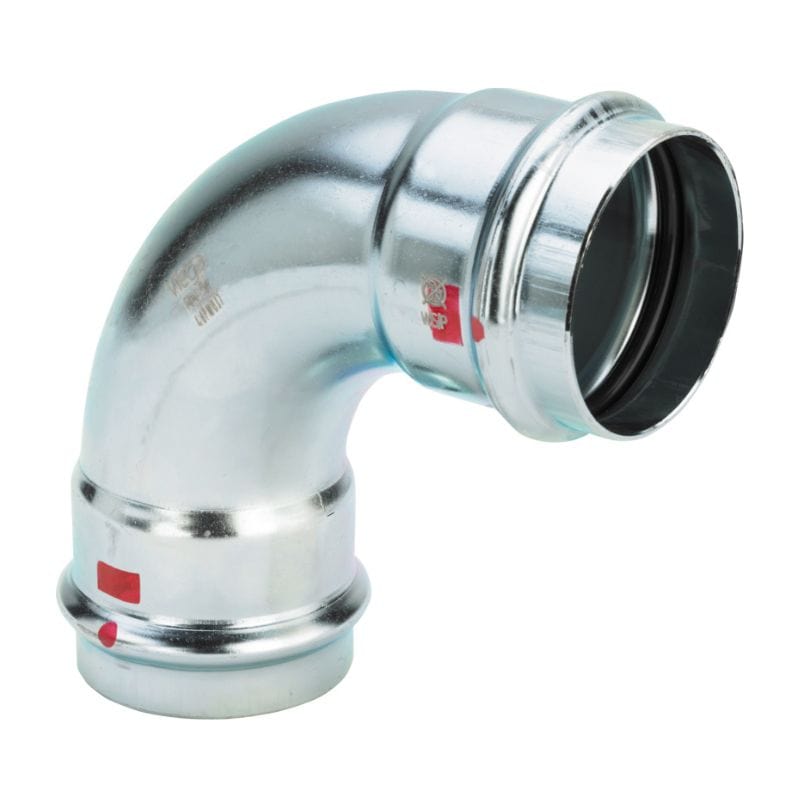 Høiax Prestabo Bend med 2 muffe 12mm / 90° Høiax Rørdeler avløp HO-1851683