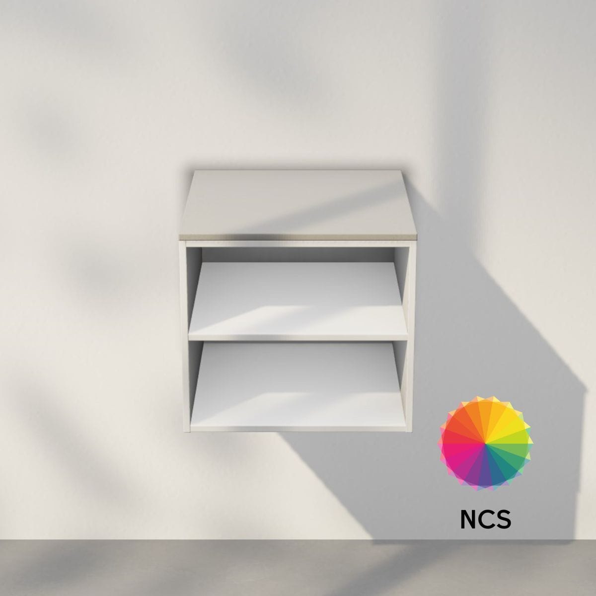 INR AIR Solid Servantskap med Åpen oppbevaring NCS farge / 40cm INR Iconic Nordic Rooms Servantskap INR-366466