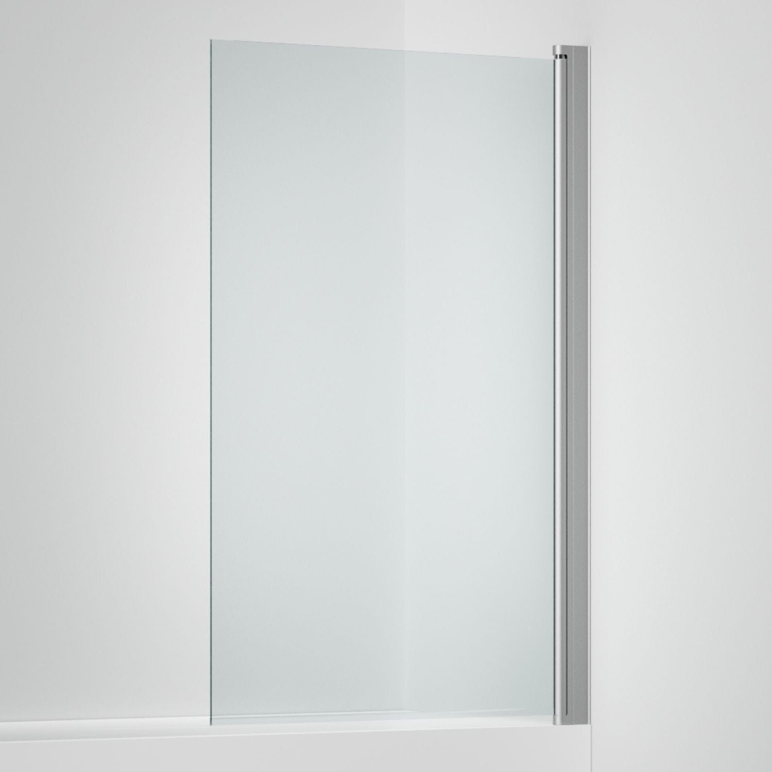 INR Badekarvegg LINC 17 Original Måltilpasset Matt aluminium / Måltilpasset / Klart glass INR Iconic Nordic Rooms Badekarvegg INR-51702900