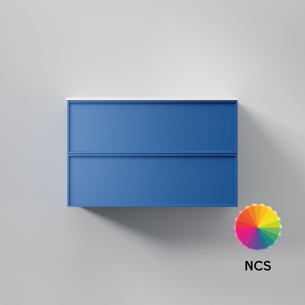 INR Core Sense Benkeskap NCS farge / 80cm INR Iconic Nordic Rooms Sideskap bad INR-384966