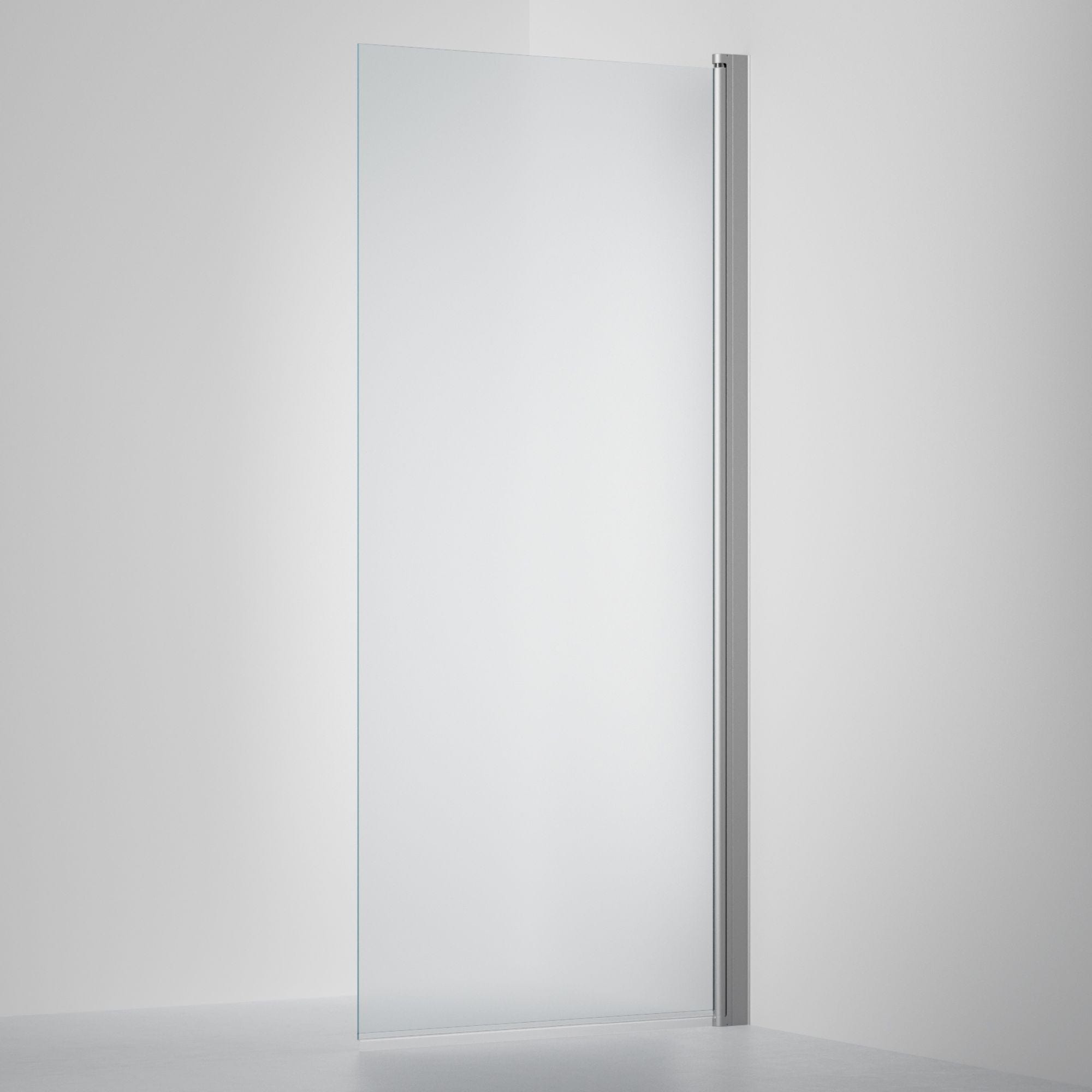 INR Dusjdør LINC 19 Original Måltilpasset Matt aluminium / Måltilpasset / Frostet glass INR Iconic Nordic Rooms Dusjdør INR-51910900