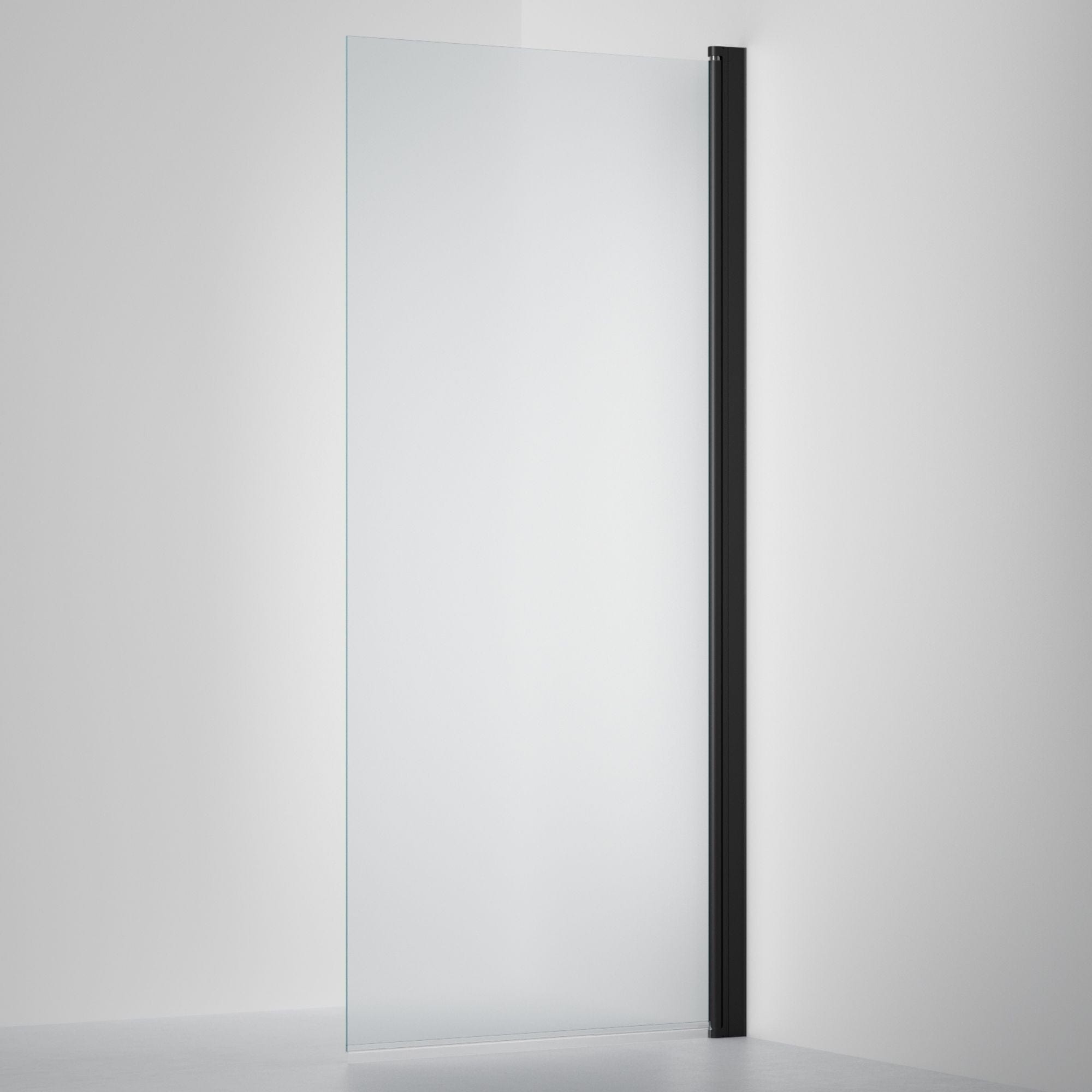 INR Dusjdør LINC 19 Original Måltilpasset Svart matt / Måltilpasset / Frostet glass INR Iconic Nordic Rooms Dusjdør INR-51910100