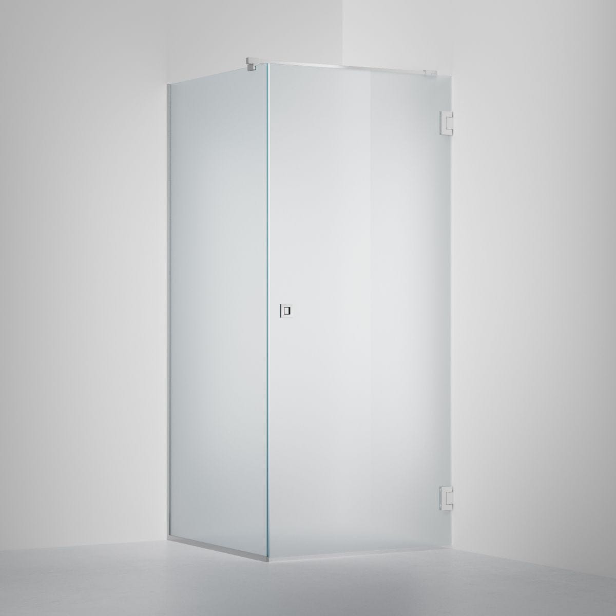 INR Dusjhjørne ARC 13 Frame Måltilpasset Krom / Måltilpasset / Frostet glass INR Iconic Nordic Rooms Dusjhjørne INR-113110300