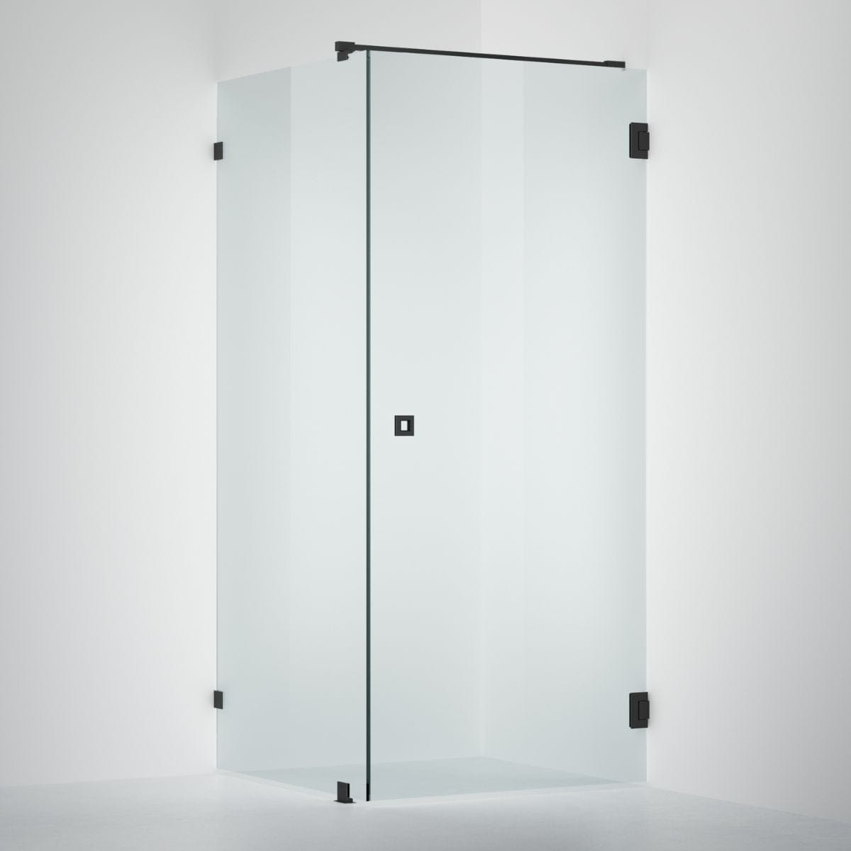 INR Dusjhjørne ARC 13 Original Svart matt / 90x90cm / Timeless klart glass INR Iconic Nordic Rooms Dusjhjørne INR-11311199