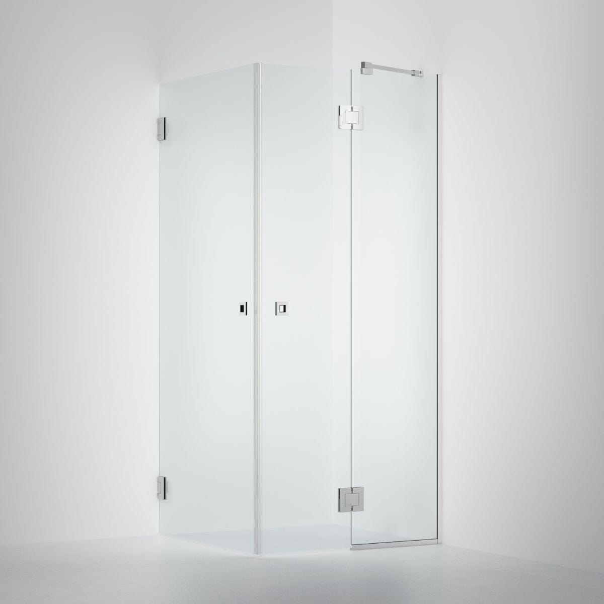 INR Dusjhjørne ARC 14 Frame Måltilpasset Krom / Måltilpasset / Klart glass INR Iconic Nordic Rooms Dusjhjørne INR-114102300