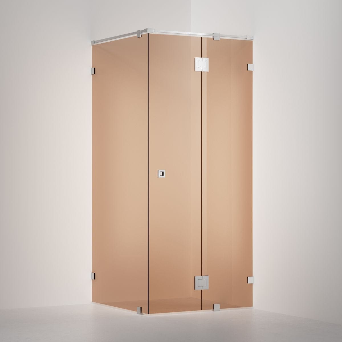 INR Dusjhjørne ARC 15 Original Måltilpasset Krom / Måltilpasset / Bronse glass INR Iconic Nordic Rooms Dusjhjørne INR-11542500