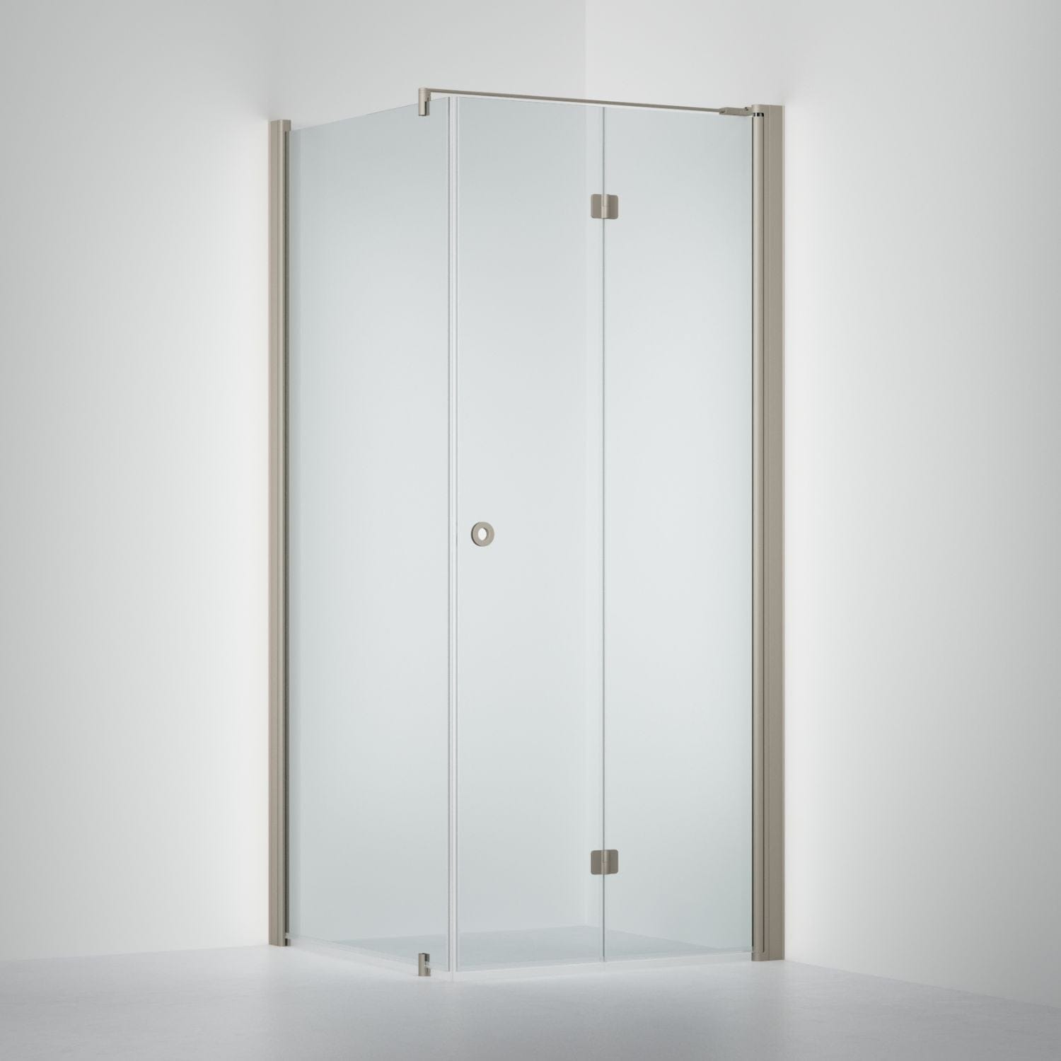 INR Dusjhjørne LINC 13 Flex Standardmål Stone / 70x70cm / Høyre hengslet INR Iconic Nordic Rooms Dusjhjørne INR-513402477