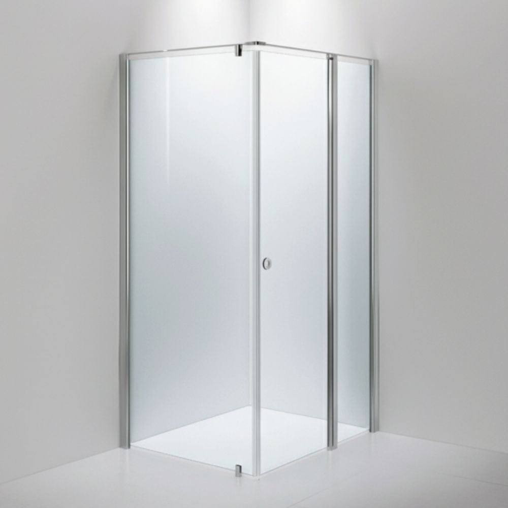 INR Dusjhjørne LINC 15 Original Måltilpasset Krom / Måltilpasset - høyre / Klart glass INR Iconic Nordic Rooms Dusjhjørne INR-515202300