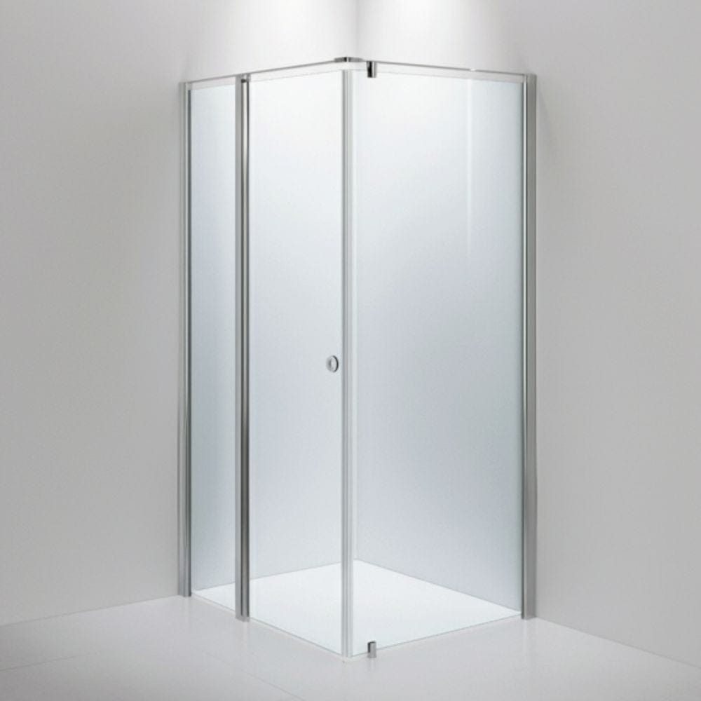 INR Dusjhjørne LINC 15 Original Måltilpasset Krom / Måltilpasset - venstre / Klart glass INR Iconic Nordic Rooms Dusjhjørne INR-515102300