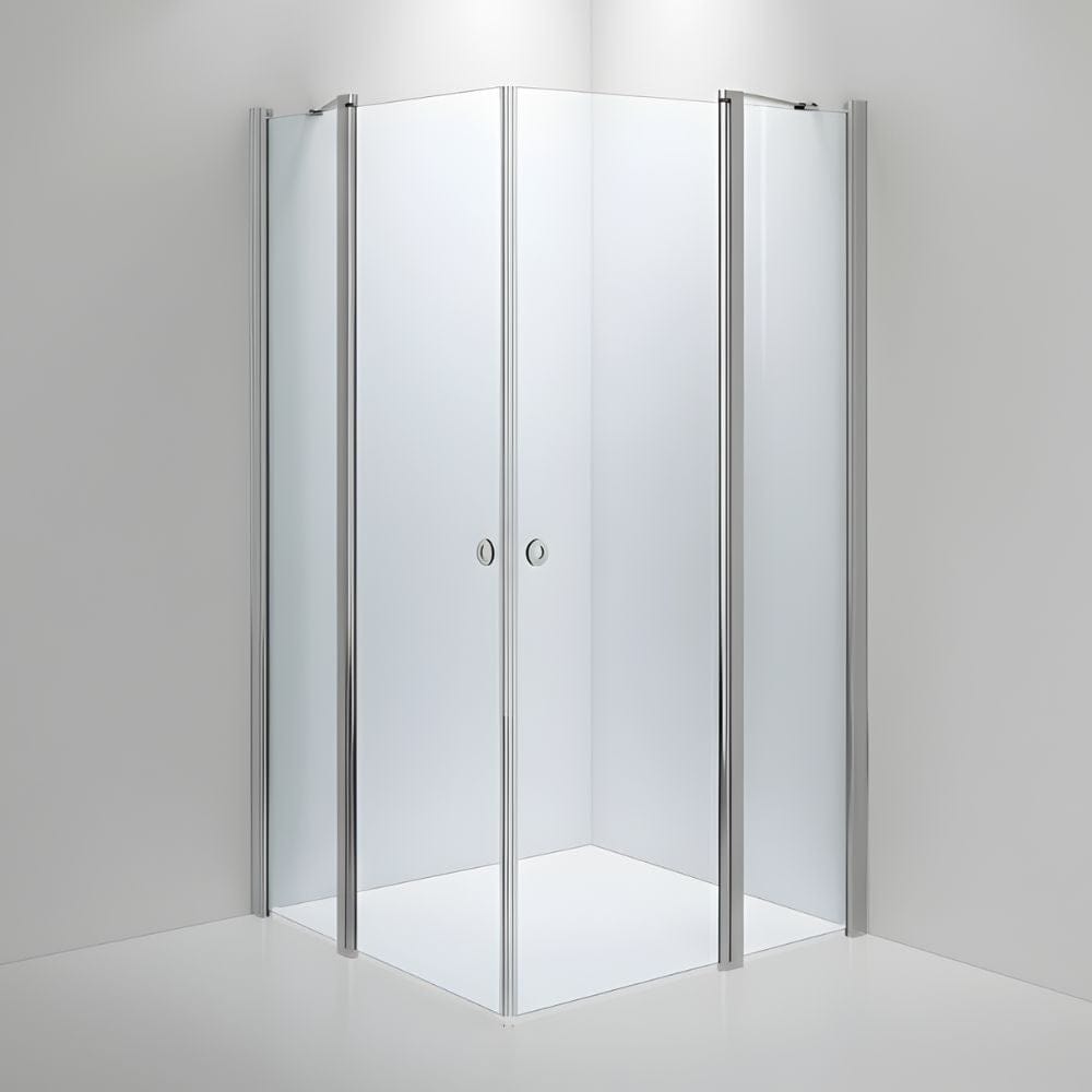 INR Dusjhjørne LINC 16 Original Måltilpasset Krom / Måltilpasset / Klart glass INR Iconic Nordic Rooms Dusjhjørne INR-51602300