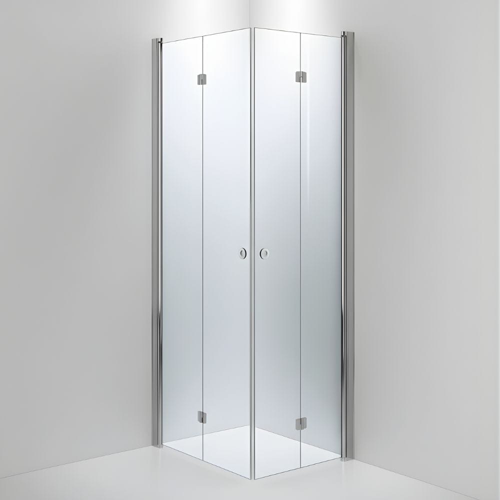 INR Dusjhjørne LINC Angel Flex Standardmål Krom / 90x70cm / Klart glass INR Iconic Nordic Rooms Dusjhjørne INR-512102397