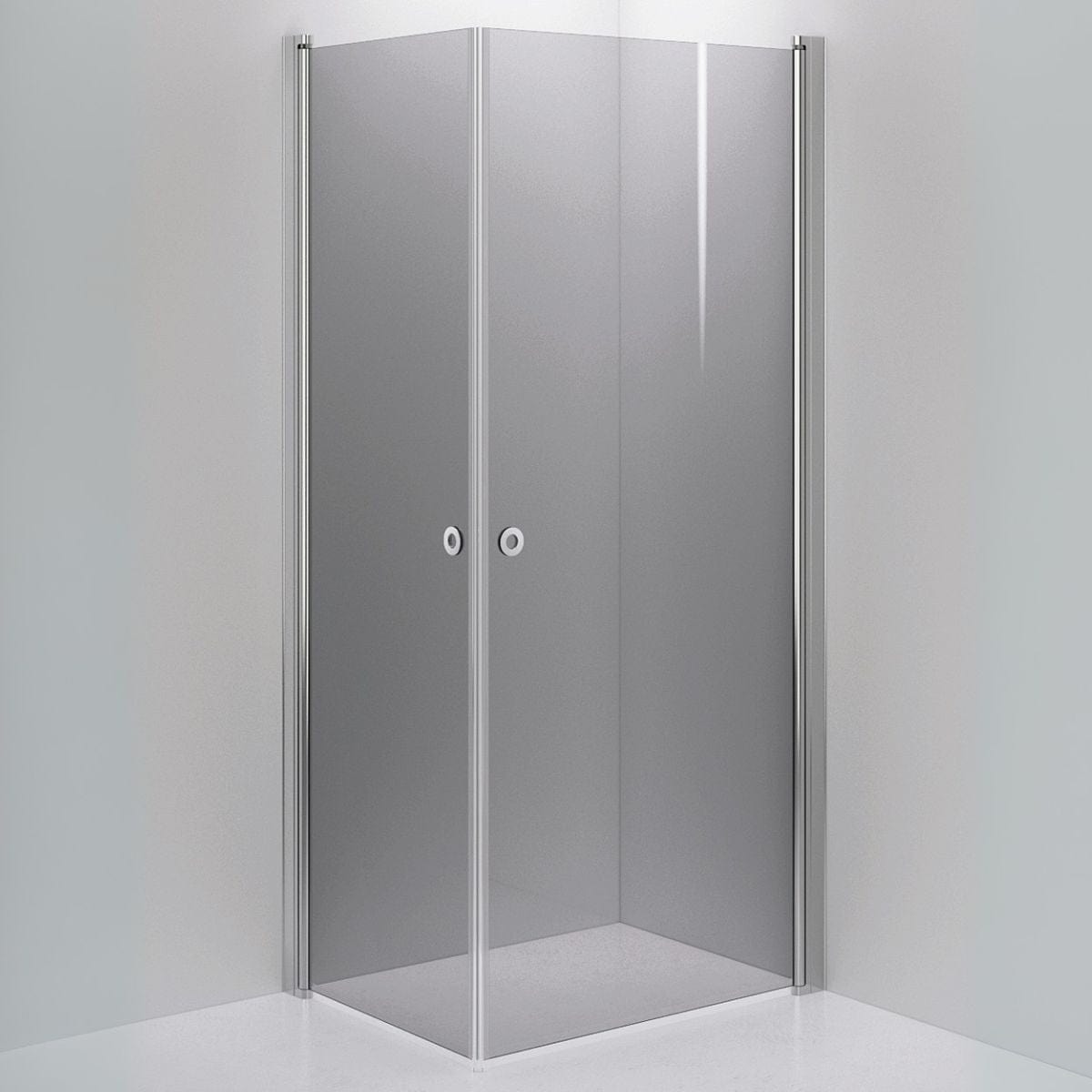 INR Dusjhjørne LINC ANGEL Grått Glass Krom / 70x90cm / Grått glass INR Iconic Nordic Rooms Dusjhjørne INR-51203379