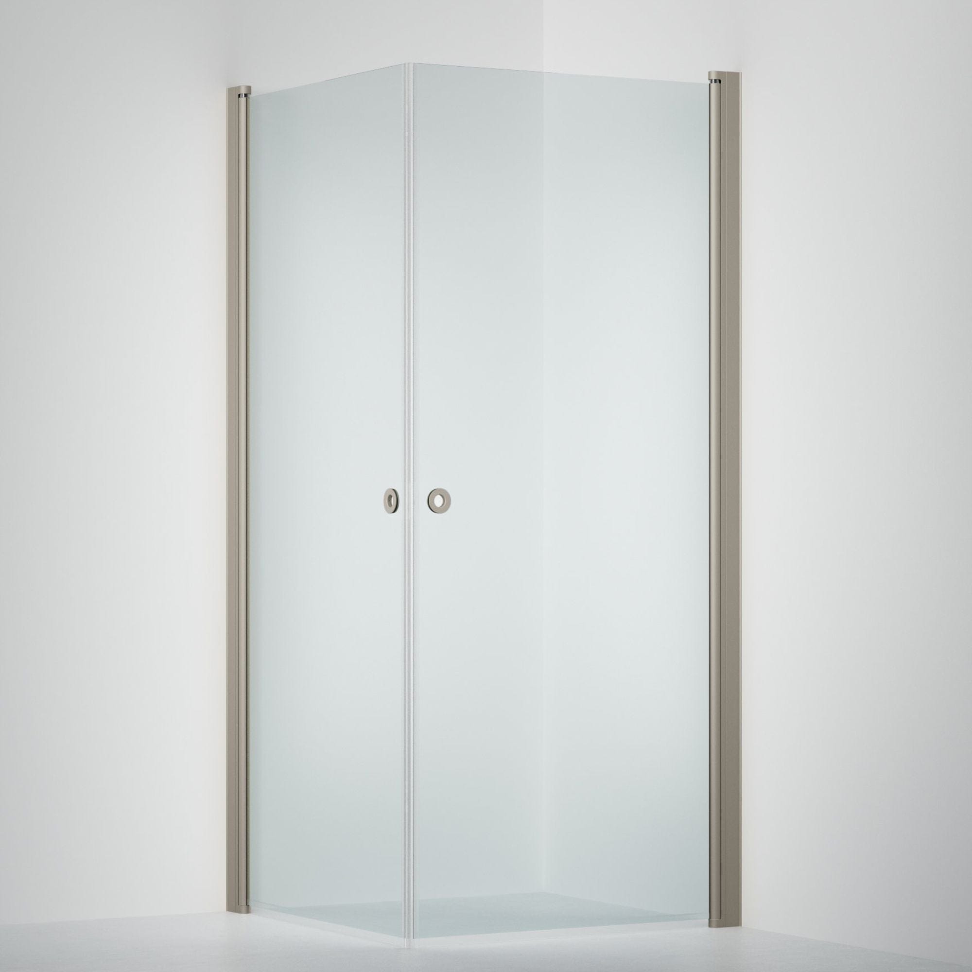 INR Dusjhjørne LINC ANGEL Klart Glass, Timeless Stone / 70x70cm / Klart glass INR Iconic Nordic Rooms Dusjhjørne INR-51202477